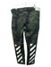 Off White Size 36 Green & Brown Cotton Blend Camo Slim Khakis Men's Pants Green & Brown / 36