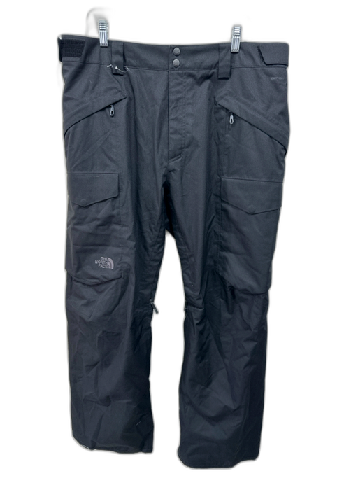 The North Face Size XL Black Synthetic Solid Skiing Men's Pants Black / XL
