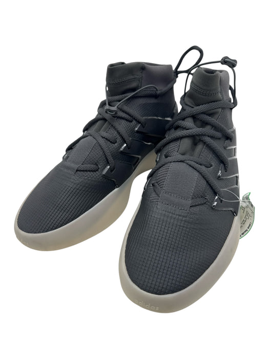 Adidas Shoe Size 13 Black Synthetic Solid Sneaker Men's Shoes Black / 13