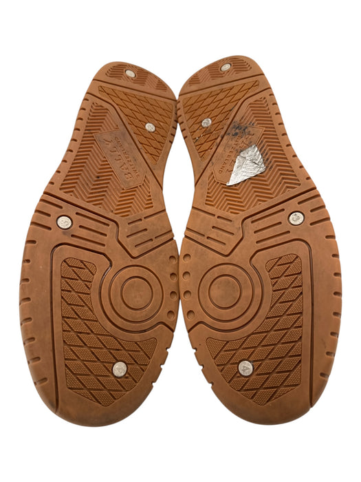 Bally Shoe Size 11 Gold Leather Solid Sneaker Men's Shoes Gold / 11