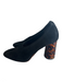 Loeffler Randall Shoe Size 7 1/2 Black Suede manmade Tortoiseshell Heels Black / 7 1/2