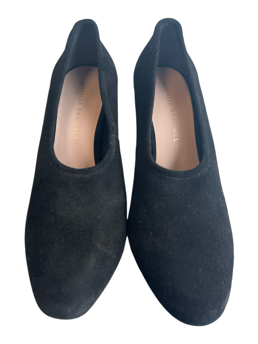 Loeffler Randall Shoe Size 7 1/2 Black Suede manmade Tortoiseshell Heels Black / 7 1/2