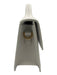 Jacquemus White Leather Detachable Strap Magnetic Close Crossbody Bag White / One Size