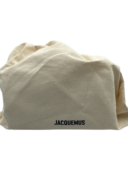 Jacquemus White Leather Detachable Strap Magnetic Close Crossbody Bag White / One Size