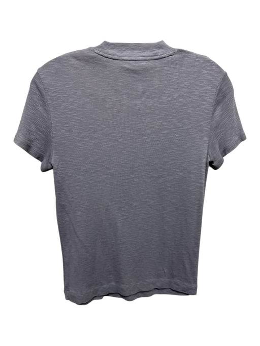 Vince Size M Dusty Purple Missing Fabric Tag Heathered Short Sleeve T Shirt Top Dusty Purple / M