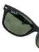 RayBan Black Polarized Wayfarer Case Inc. Sunglasses Black