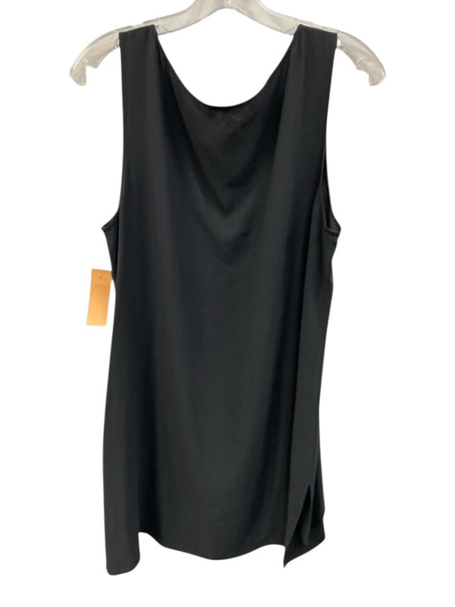 Eileen Fisher Size M Gray Silk Sleeveless Scoop Neck Tunic Top Gray / M