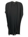 Eileen Fisher Size S/M Gray Tencel Sleeveless Rib Knit Open Front Cardigan Gray / S/M