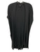 Eileen Fisher Size S/M Gray Tencel Sleeveless Rib Knit Open Front Cardigan Gray / S/M