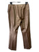 Ralph Lauren Size 12 Bronze Leather seam detail Side Zip Straight Pants Bronze / 12