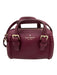 Kate Spade Burgundy Leather Pebbled Crossbody Bag Burgundy / Mini