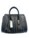 Alexander McQueen Black Leather Silver Hardware Studded Top Handle Bag Black / Medium