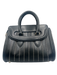 Alexander McQueen Black Leather Silver Hardware Studded Top Handle Bag Black / Medium