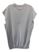MSGM Size XS Lavendar Cotton Sleeveless embossed logo Crew Neck Dress Lavendar / XS