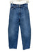 Madewell Size 23 Dark Wash Cotton Zip & Button Whiskering Barrel Leg Jeans Dark Wash / 23