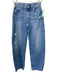 Madewell Size 23 Medium Wash Cotton Zip & Button Whiskering Barrel Leg Jeans Medium Wash / 23