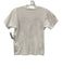 PLAY Comme des Garcons Size S Cream White & Red Cotton Short Sleeve Graphic Top Cream White & Red / S