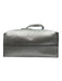 Rebecca Minkoff Silver Leather Metallic Magnetic Snap Closure Tote Shoulder Bag Silver