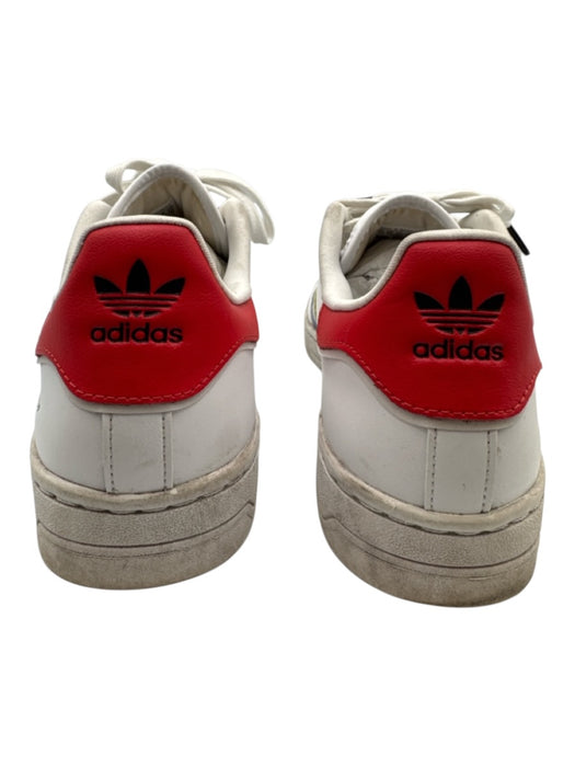 Adidas Shoe Size 11 White & Multi Leather Solid Sneaker Men's Shoes White & Multi / 11