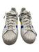 Adidas Shoe Size 11 White & Multi Leather Solid Sneaker Men's Shoes White & Multi / 11