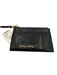 Miu Miu Black Leather Gold Tone Hardware Zip Cardholder Wallets Black