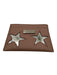 Stella McCartney Pink & Silver Vegan Leather stars Cardholder Wallets Pink & Silver