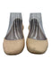 Chloe Shoe Size 36 beige pink, clear, gold Leather Upper Round Toe Flats beige pink, clear, gold / 36