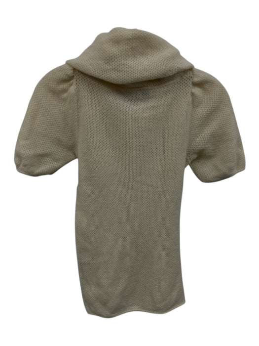 Marc By Marc Jacobs Size XS Pale Yellow Wool & Cashmere Puff Sleeves Sweater Pale Yellow / XS