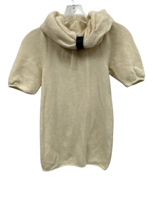 Marc By Marc Jacobs Size XS Pale Yellow Wool & Cashmere Puff Sleeves Sweater Pale Yellow / XS