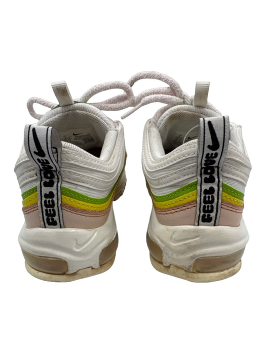 Nike Air Max Shoe Size 6 White & Multi Leather Low Top Sneakers White & Multi / 6