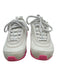 Nike Air Max Shoe Size 6 White & Pink Leather Low Top Sneakers White & Pink / 6