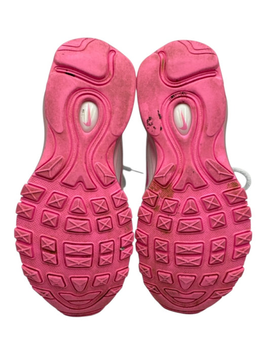 Nike Air Max Shoe Size 6 White & Pink Leather Low Top Sneakers White & Pink / 6