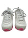 Nike Air Max Shoe Size 6 White & Pink Leather Low Top Sneakers White & Pink / 6