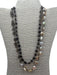 Love Heals Brown, Red, Multi Metal & Beads Rope Pearls Necklace Brown, Red, Multi