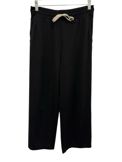 Vuori Size S Black Polyester Blend Drawstring Waist Elastic Ankle Pants Black / S