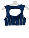 FP Movement Size M/S Blue & Silver Polyester Blend Sleeveless Legging Pant Set Blue & Silver / M/S