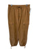 Cinq a Sept Size M Tan Brown Polyamide Elastic & Drawstring Waist Jogger Pants Tan Brown / M