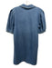 Frame Size M Medium Wash Cotton Short Puff Sleeve Button Front Chambray Dress Medium Wash / M