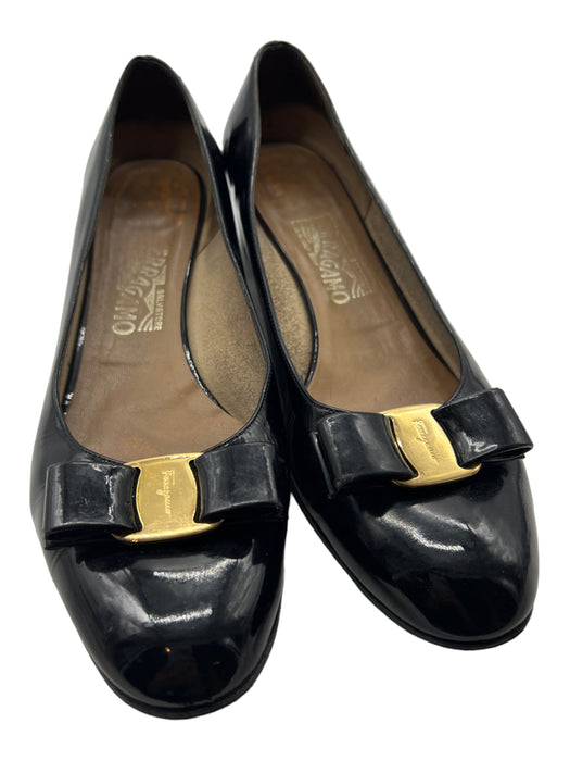 Ferragamo Shoe Size 10 Black Pumps Black / 10