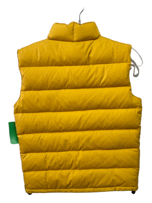 Aspesi Size XS Mustard Yellow Polyamide Zip Pocket Puffer Vest Mustard Yellow / XS
