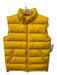 Aspesi Size XS Mustard Yellow Polyamide Zip Pocket Puffer Vest Mustard Yellow / XS