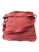 49 sq mi Red Canvas Shoulder Bag Snap Closure Messenger Tote Bag Red / L