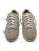 Tretorn Shoe Size 9 Beige & White Canvas Lace Up Round Toe Rubber Sole Sneakers Beige & White / 9