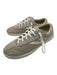 Tretorn Shoe Size 9 Beige & White Canvas Lace Up Round Toe Rubber Sole Sneakers Beige & White / 9