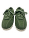 Tretorn Shoe Size 9 Green & White Leather Upper Round Toe Lace Up Sneakers Green & White / 9