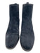 Ann Mashburn Shoe Size 9 Black Leather Suede Almond Toe Chelsea Booties Black / 9