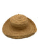 Kaminski Beige Raffia Straw Sun Hat Beige / One Size