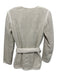Vince Size XS Beige Cotton & Rayon Knit Open Front Sash Jacket Beige / XS