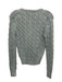 Polo Ralph Lauren Size XS Light Blue Cotton Button Down Cable Knit Cardigan Light Blue / XS