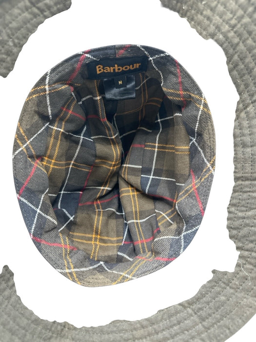 Barbour Brown Coated Cotton Bucket Hat Hat Brown / M